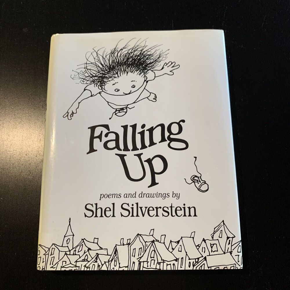 Falling Up Poems & Drawings by Shel Silverstein Hardcover ‏171 Pages Kids Books